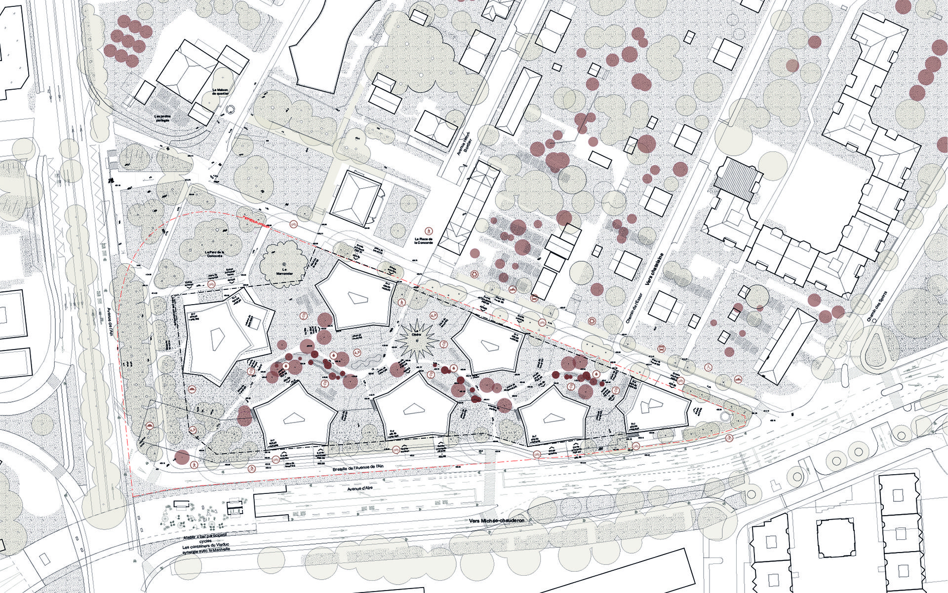 Echo-concours-quartier-concorde-espace public-gestion des eaux-végétation