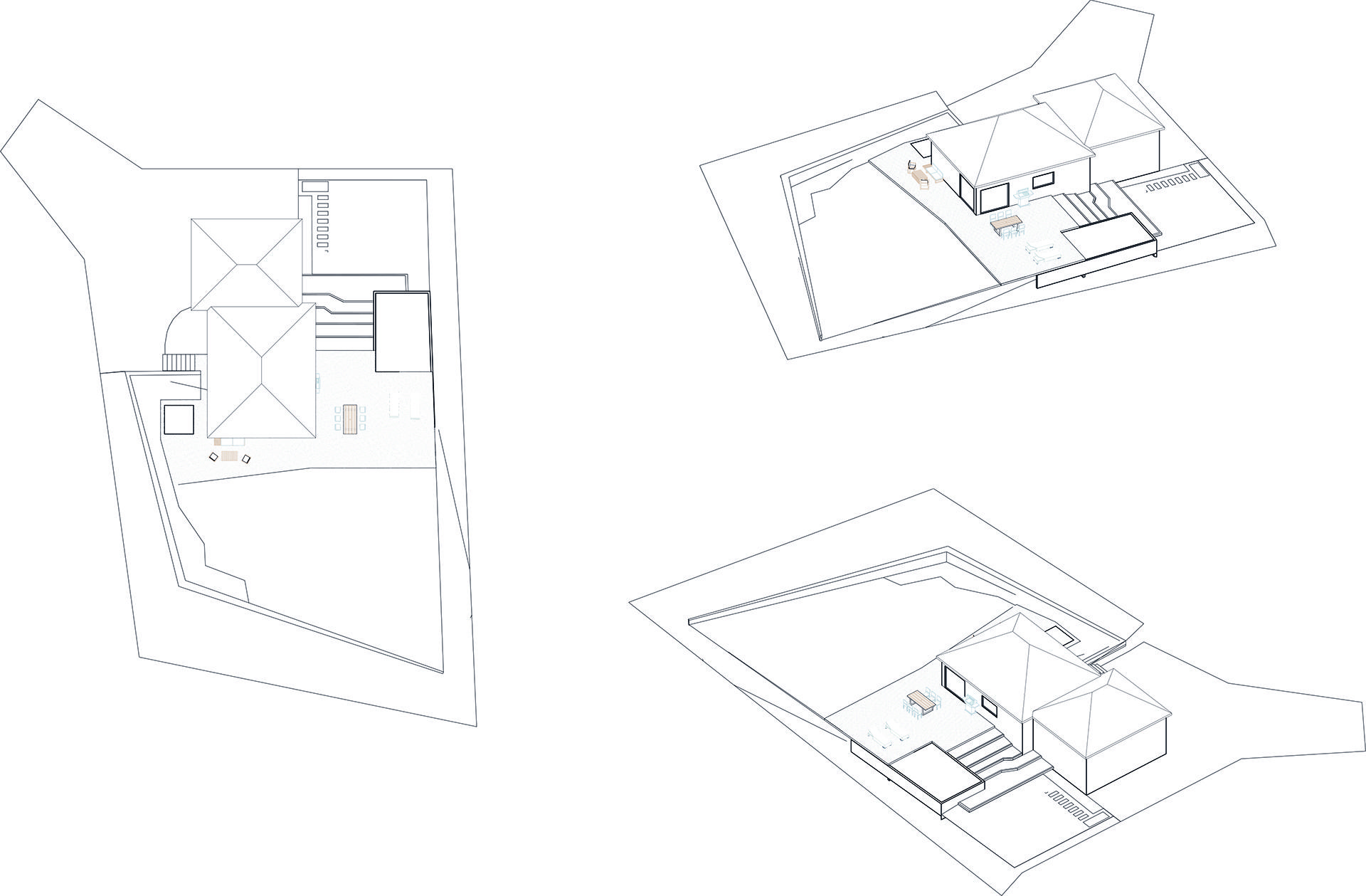 Echo-jardin privé-aménagement-terrasse-piscine-plantation