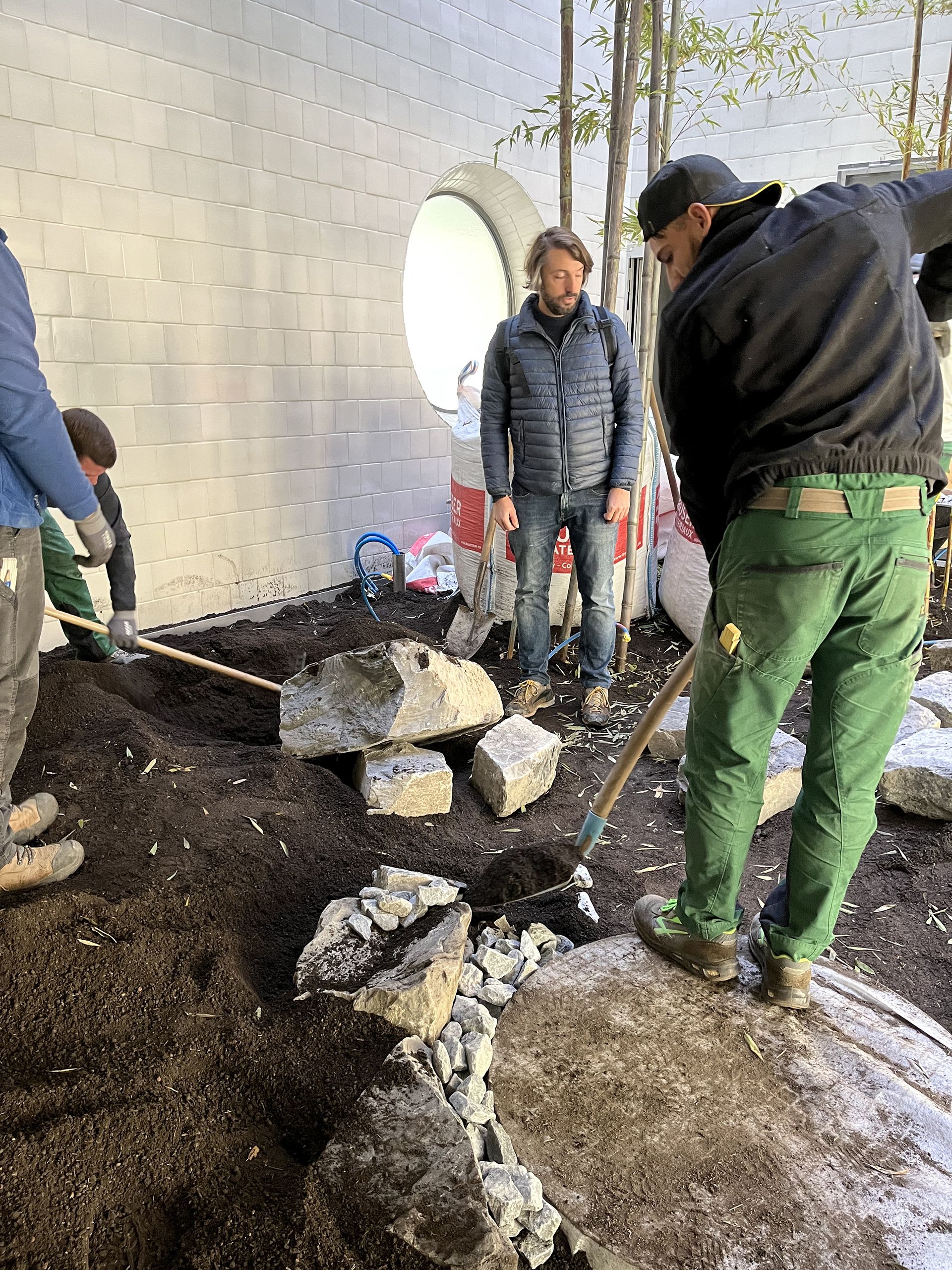 Echo-paysage-jardin-patio-plantation-bambous-fougères-travaux-construction